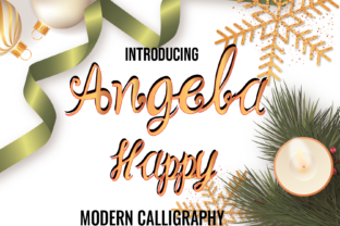 Angela Happy: A Handwritten Font for Thoughtful Editorial Design