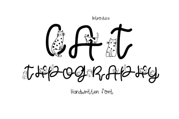 Cat Typography: A Playful Font for Digital Campaigns