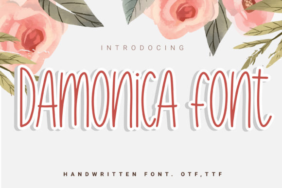 Designing with Damonica: A Handwritten Font for Editorial Projects