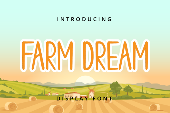 Farm Dream: A Versatile Sans Serif for Modern Editorial Design