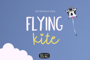 Flying Kite Font for Branding Projects