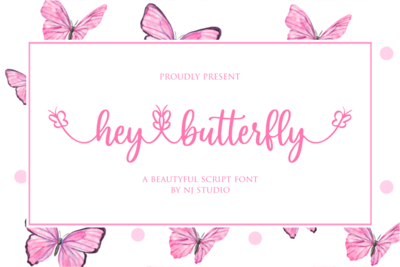 Hey Butterfly: A Delightful Font for Branding Projects