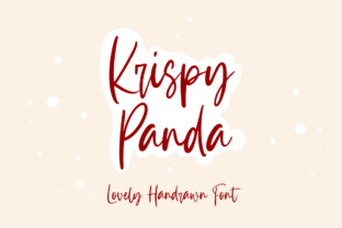 Krispy Panda: A Sweet Script Font for Handmade Creations