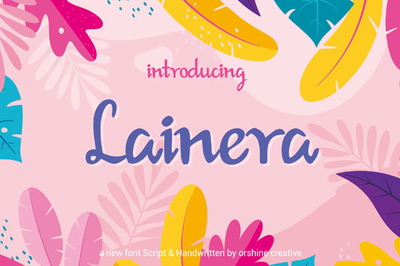Lainera: A Handwritten Font with Classy Charm