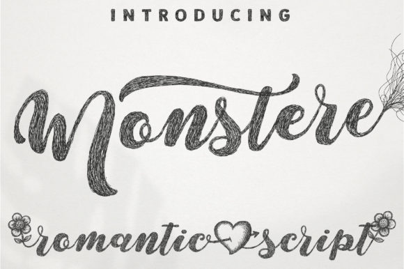 Monstere: A Handwritten Font for Editorial Design