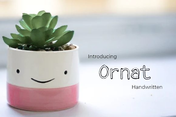 Ornat: A Cool Handwritten Font for Modern Web Design