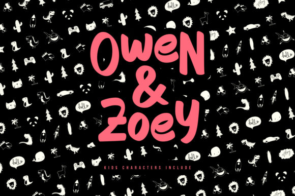 Owen Zoey Handwritten Font for Creative Projects