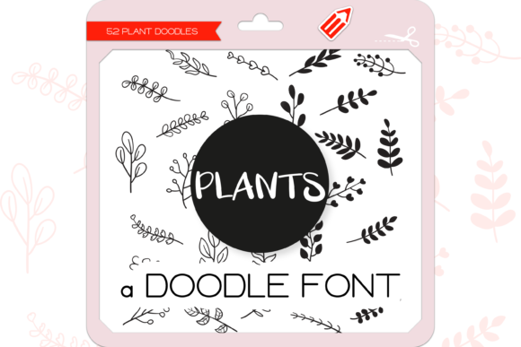 Plants Dingbats Font for Digital Creativity