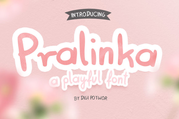 Pralinka: A Handwritten Font for Web Design