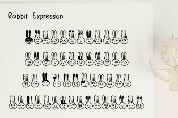 Rabbit Expression: A Delightful Font for Editorial Design