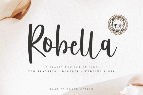 Robella: A Handwritten Font for Thoughtful Editorial Design