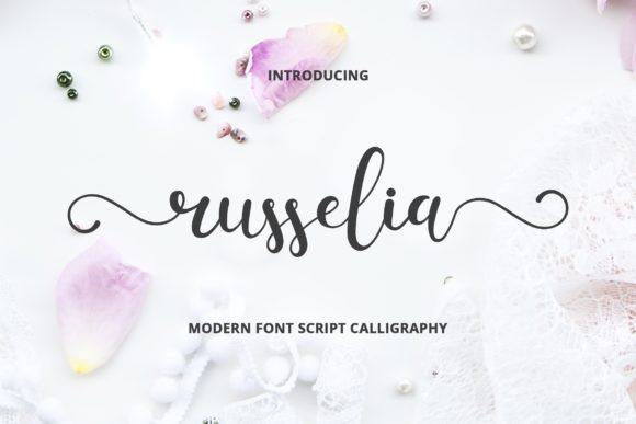 Russelia: A Playful Script Font for Handmade Creations