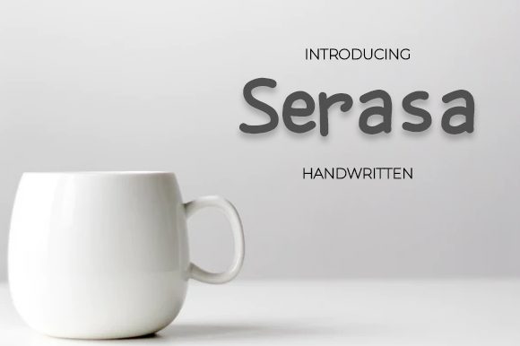 Serasa: A Handwritten Font for Editorial Design