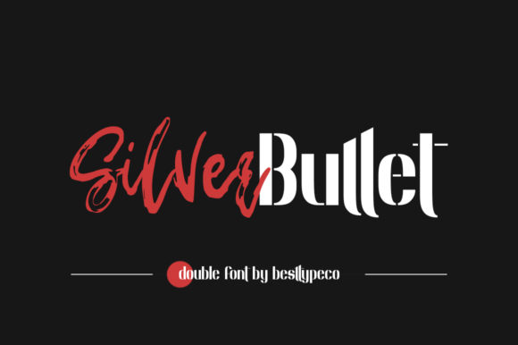 Silver Bullet Font for Polished Branding