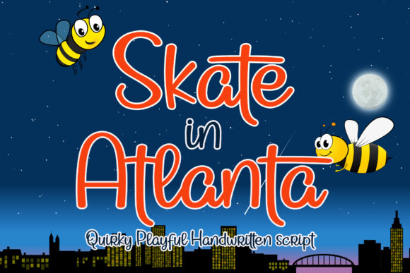 Skate in Atlanta Font for Business Branding
