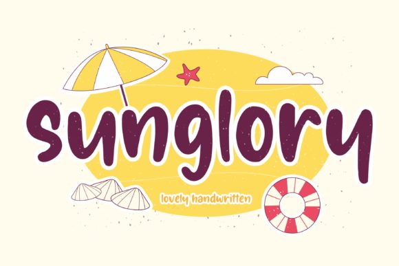 Sunglory: A Handwritten Font for Elegant Editorial Design
