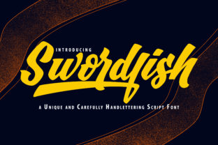 Swordfish Font for Web Design Projects