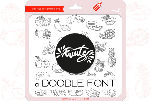 The Fruits Font for Foodie Campaigns and More