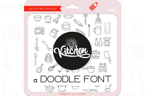 The Kitchen: A Playful Font for Digital Creativity
