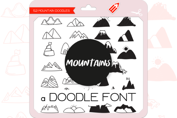 The Mountains Font for Web Design Projects