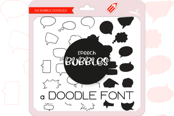 The Speech Bubbles: A Playful Font for Editorial Design