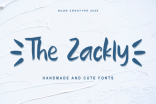 The Zackly: A Handmade Font for Modern Branding