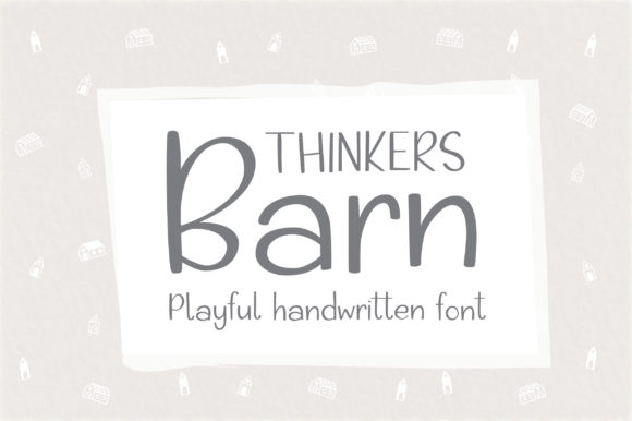Thinkers Barn Font for Branding and Design Projects